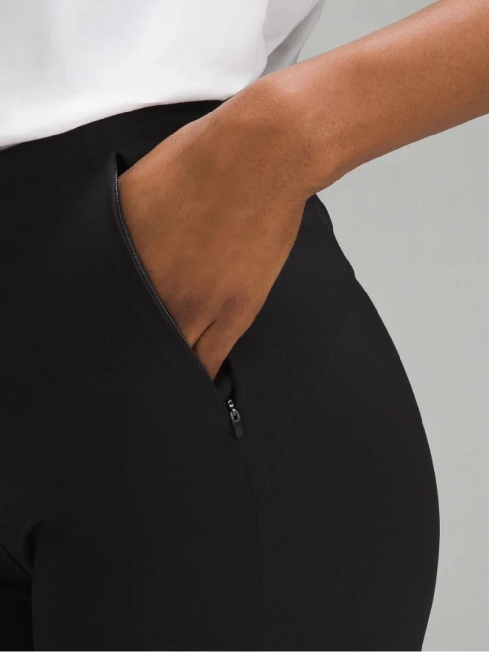 Lululemon Smooth Fit Pull-On High-Rise Pant Regular - Black, Size 14